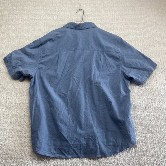 Sierra Designs Mens Outdoor Hiking Tech Short Sleeve Button Down Shirt Size XXL - Picture 10 of 14